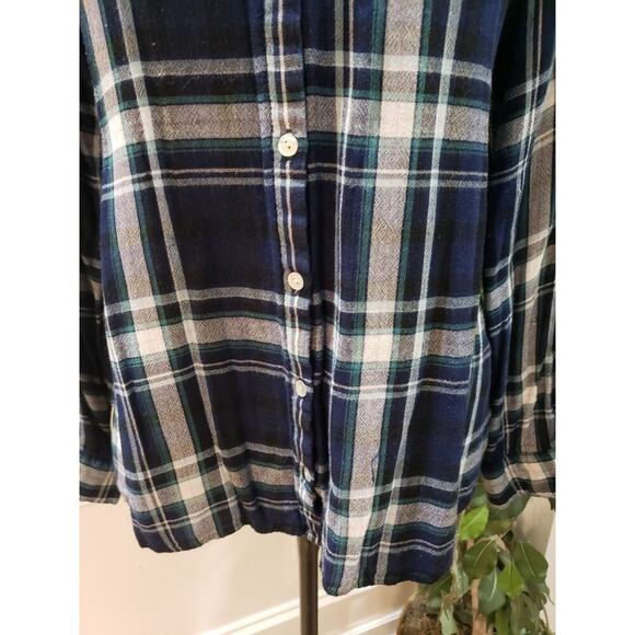 Jane And Delancey Womens Multicolor Collared Long Sleeve Button Down Shirt Large - Picture 3 of 12